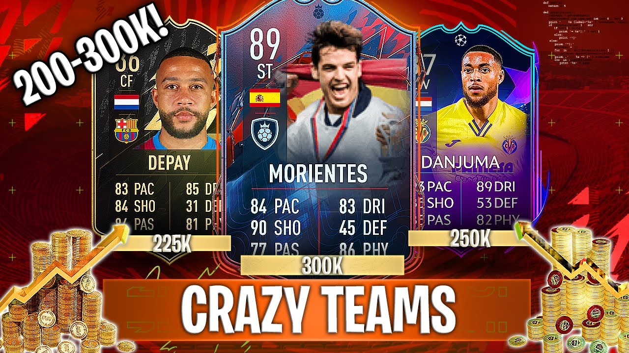 FIFA 22 BEST FUT CHAMPS TEAMS! BEST 200K, 210K, 220K, 230K, 240K, 250K, 260K, 270K, 280K, 290K, 300K
