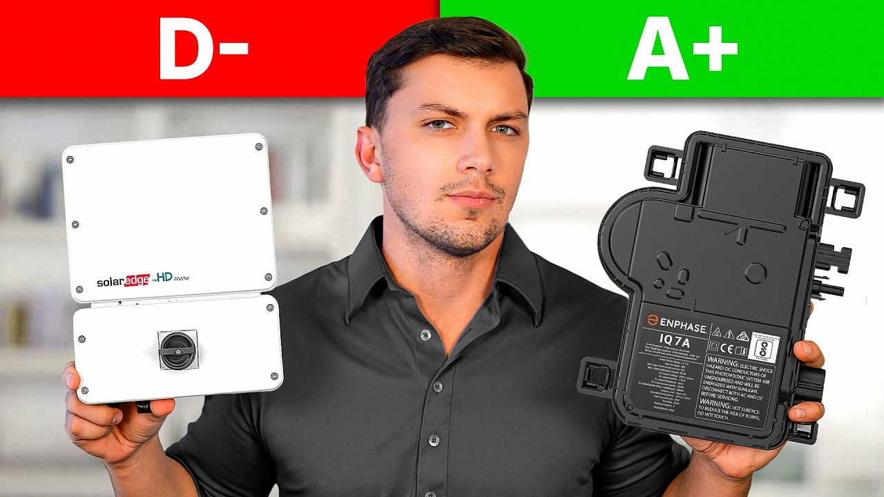 Enphase VS SolarEdge | Что лучше в 2025 году?