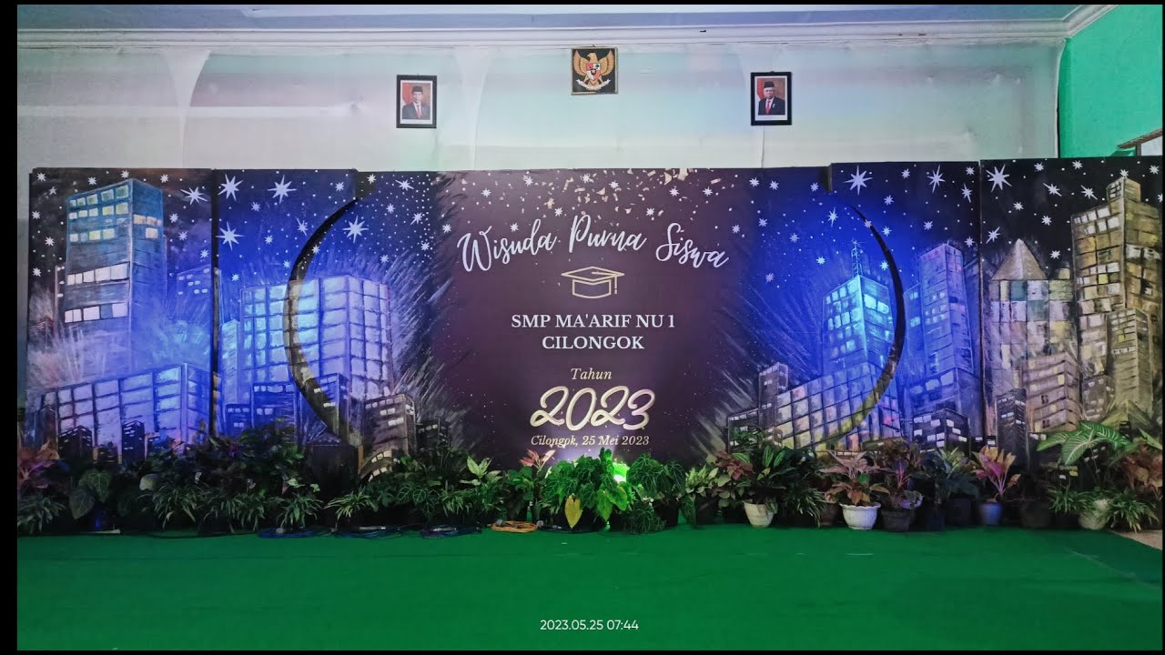 WISUDA PURNA SISWA SMP MA'ARIF NU 1 CILONGOK #2
