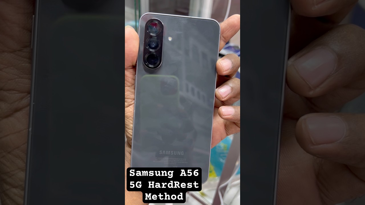 Samsung A56 5G Hard Reset method 100000% working