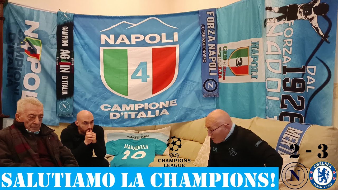 Napoli - Chelsea 2-3  28-01-2026  (Live Reaction Casa Cuomo Champions League)