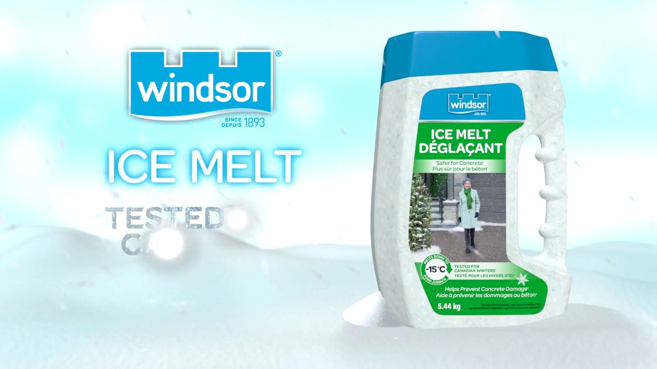Windsor&reg; Ice Melt: Safer For Concrete