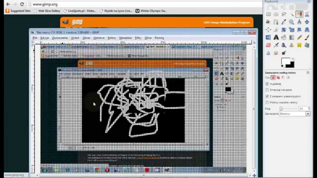 Kurs grafiki komputerowej w programie Gimp cz.  1 - Wprowadzenie