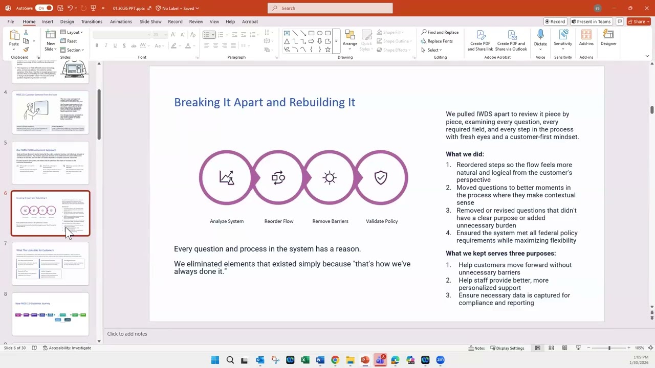 IWDS 2.0 Local Update Call with DCEO OET - Jan 30, 2026