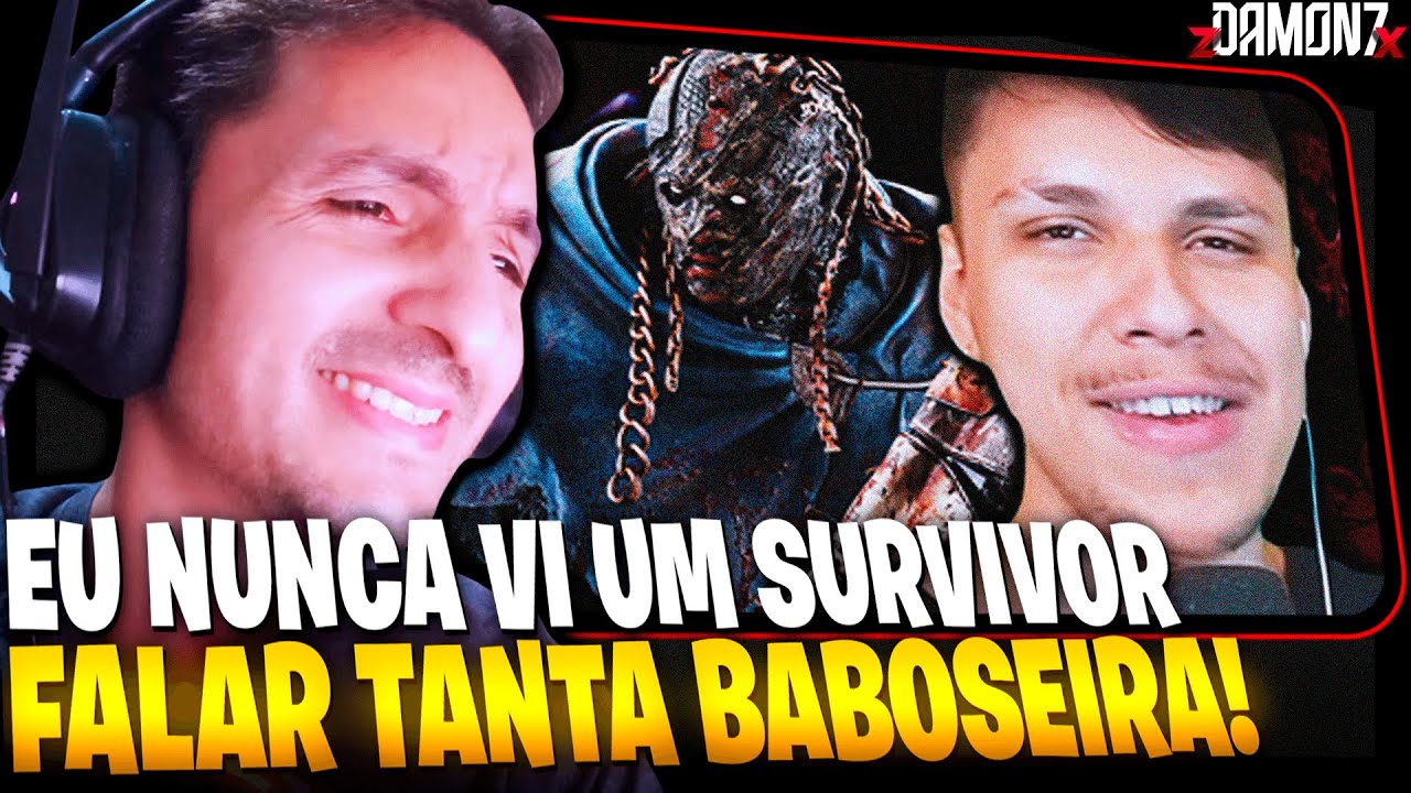 O SOUZASOUL Enfrentou O SOBREVIVENTE MAIS CHORÃO DA HISTÓRIA - REACT - Dead by Daylight