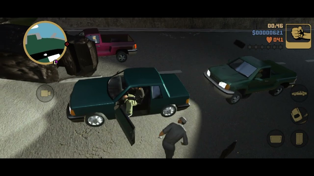 Gta 3 deffanative edition city exploring gameplay 