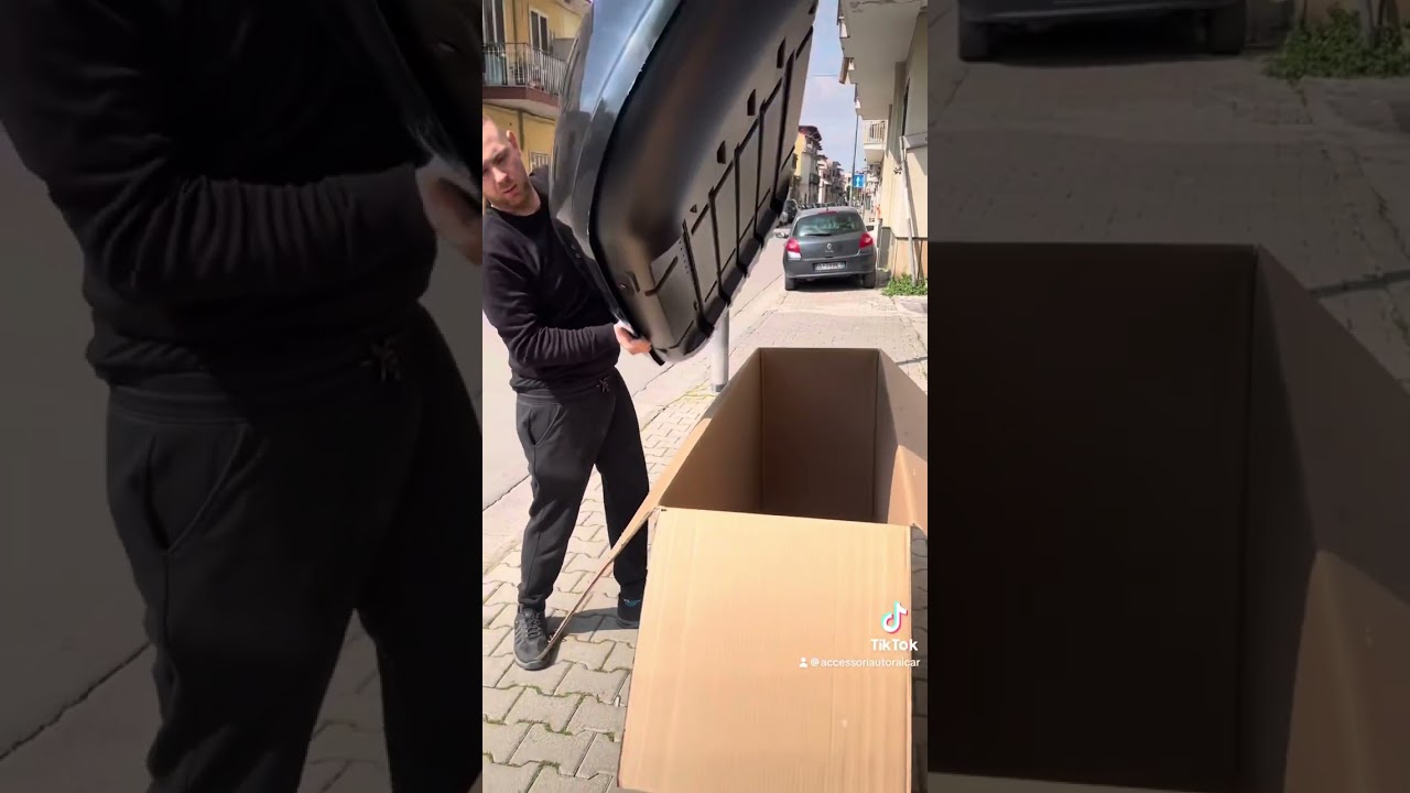 Installazione Barre portapacchi Fiat 500L + Box tetto Modula Beluga 460Lt