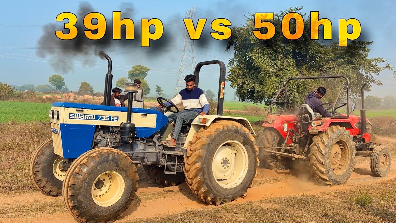 Swaraj 735 vs solis 5015 tochan.   #vickylodhi #swaraj735 #explore #swaraj735vssolis5015