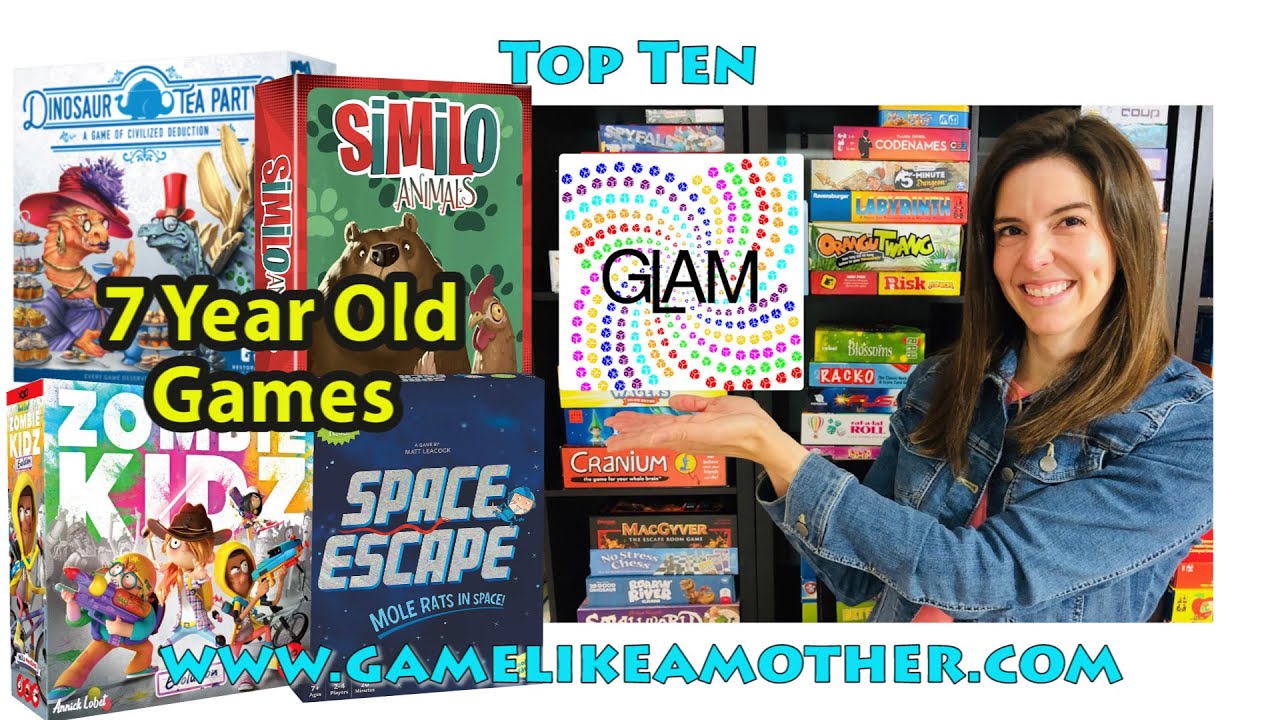 Game Like a Mother Top Ten May 2022: 7 Year Old Games