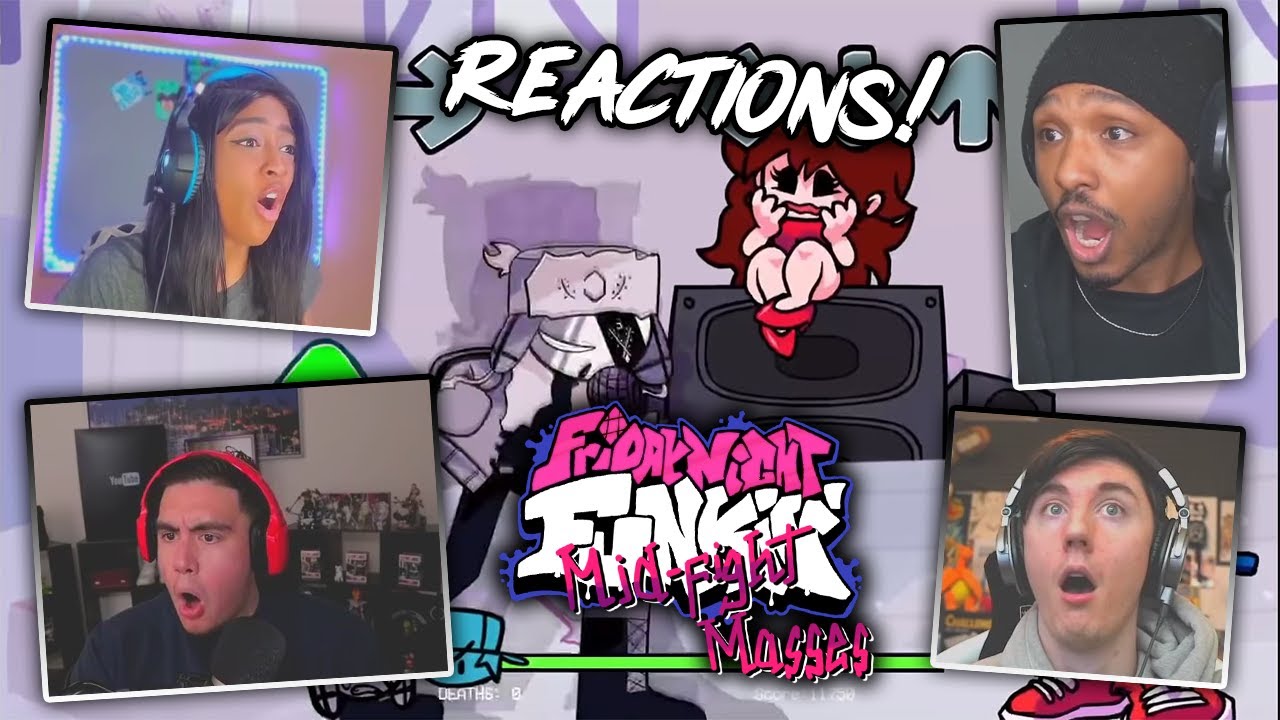 Youtuber's React To Mid-Fight Masses Mod! | Zavodila