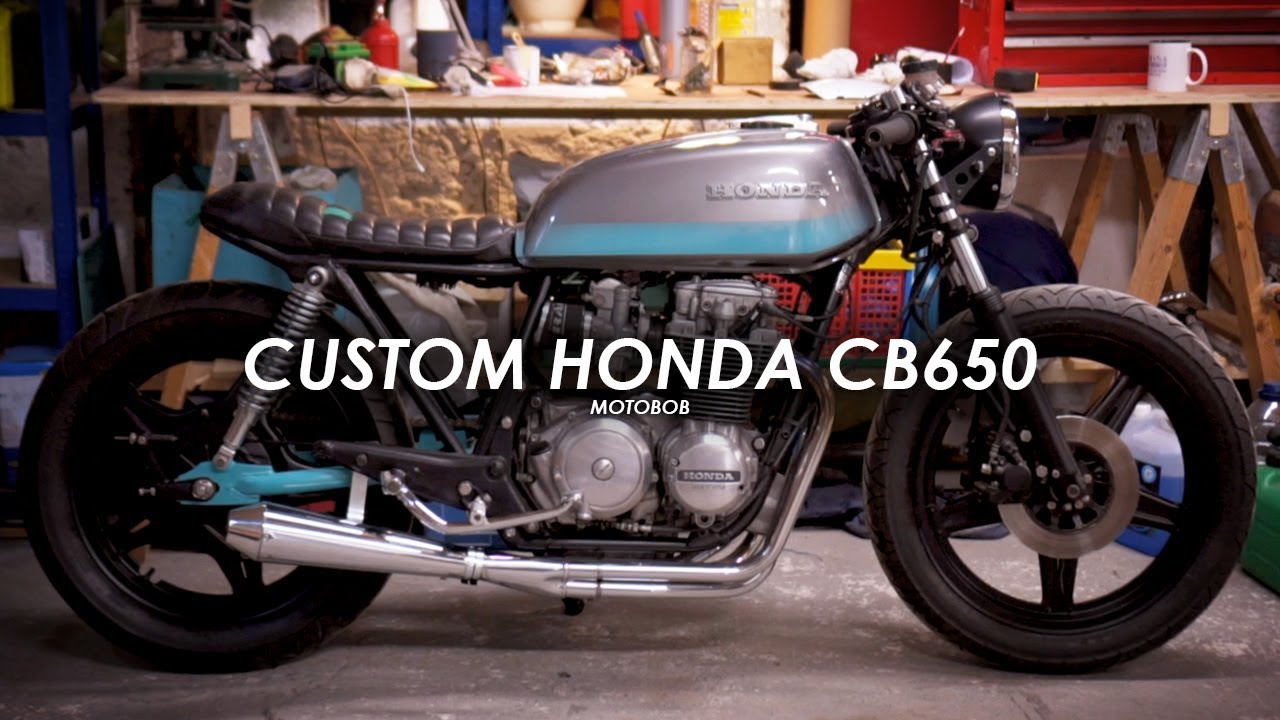 Custom Honda CB650 Cafe Racer by Scars Motorcycles