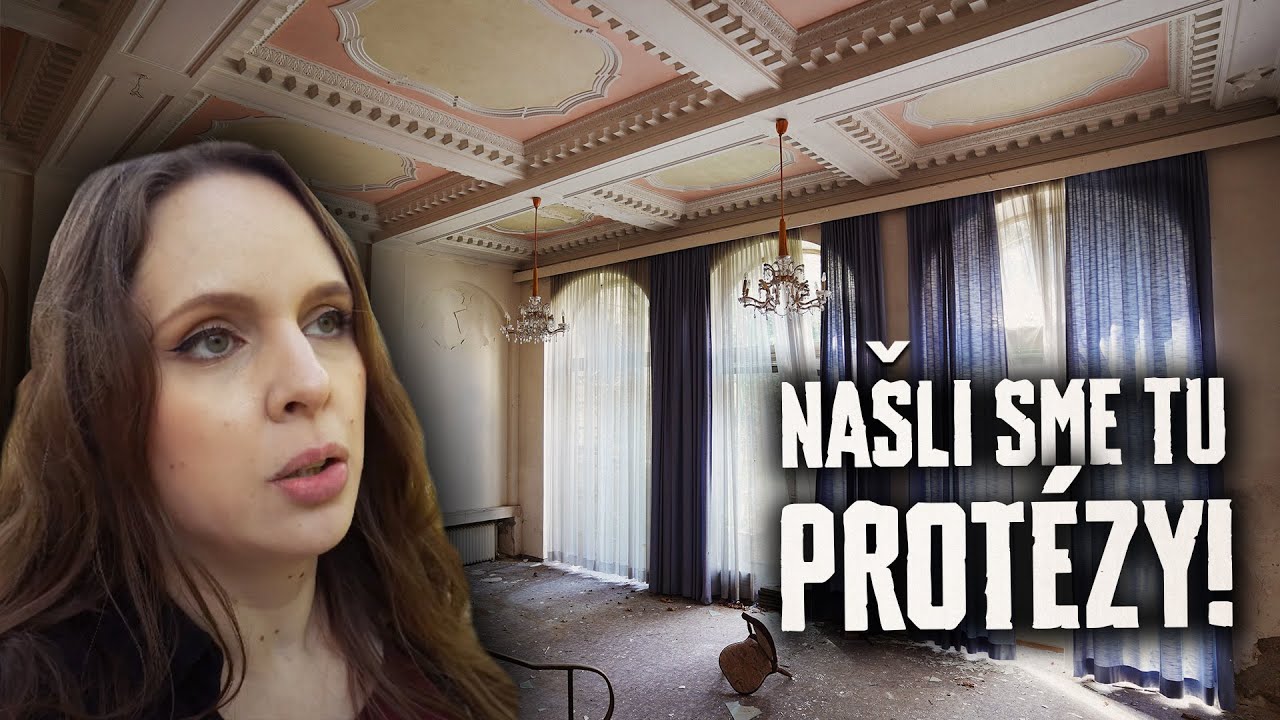 Obrovské opustené sanatórium CLINIC MOSS - našli sme protézy aj krásny bazén