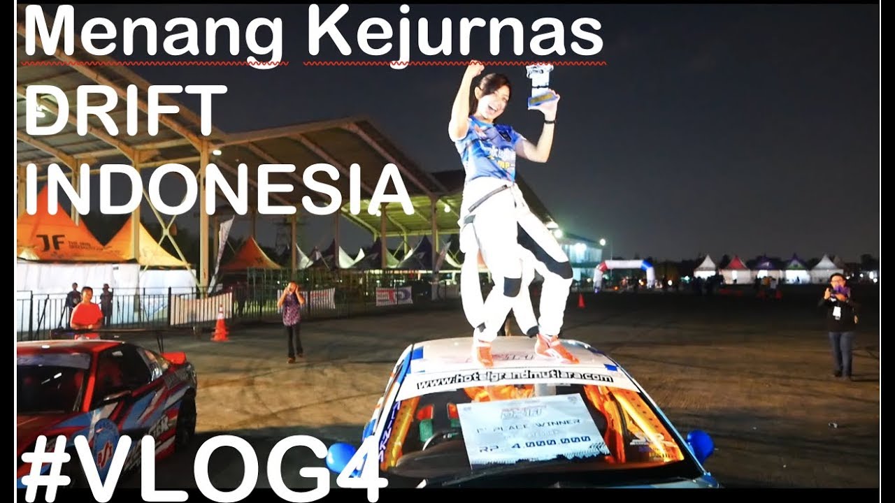 Alinka Hardianti menang di Super Drift 2018 | #AHVLOG 4