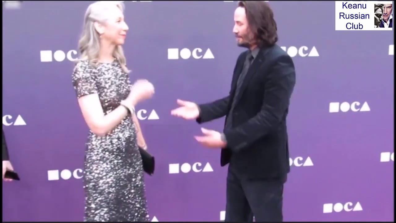 Киану Ривз и Александра Грант 2019 / Благотворительный вечер MOCA