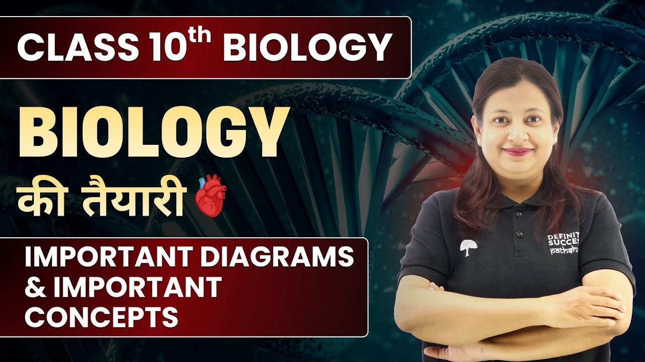 Class 10 Biology 2026 📚 | Most Important Diagrams ✏️ & Concepts 🧠#cbsc