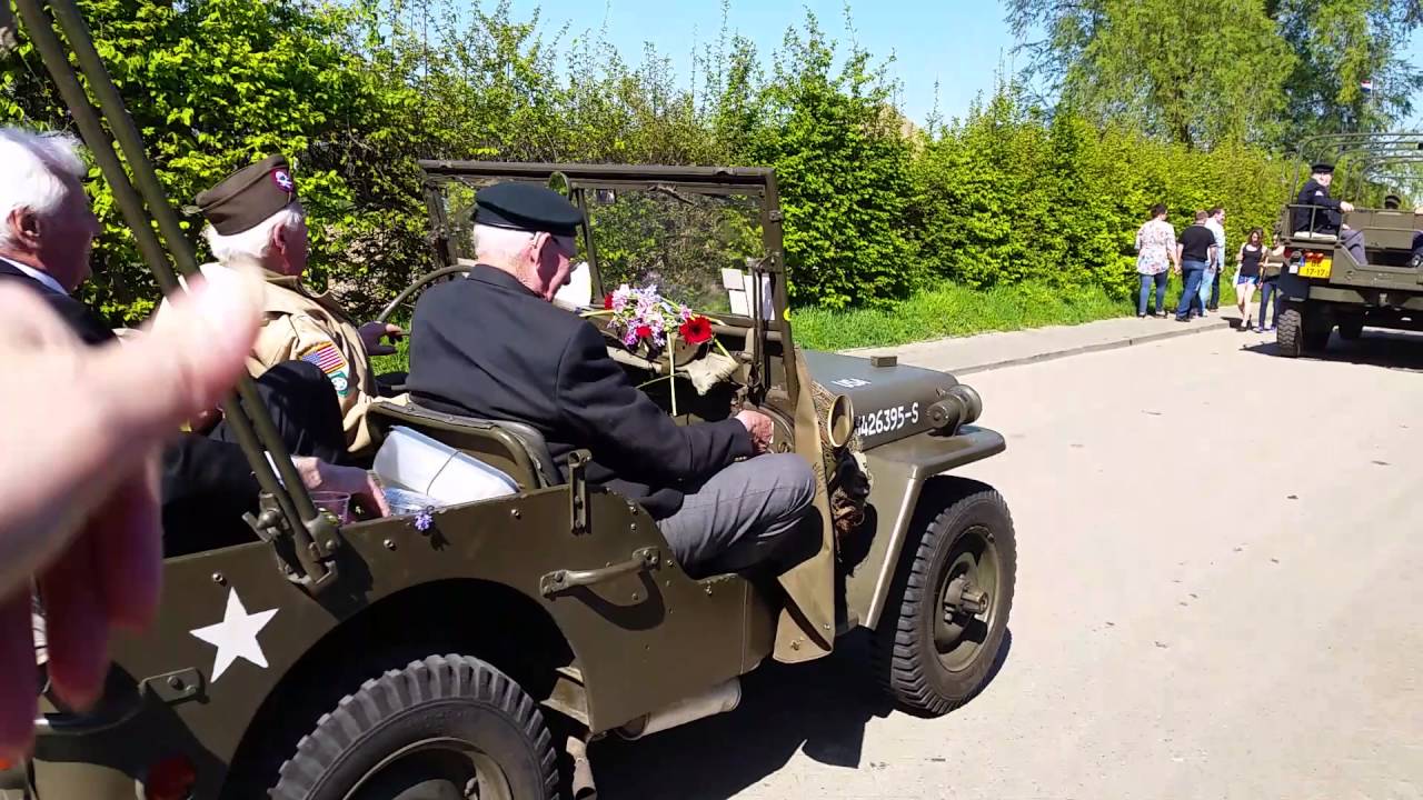 Defilé  bevrijdingsdag Wageningen 2016