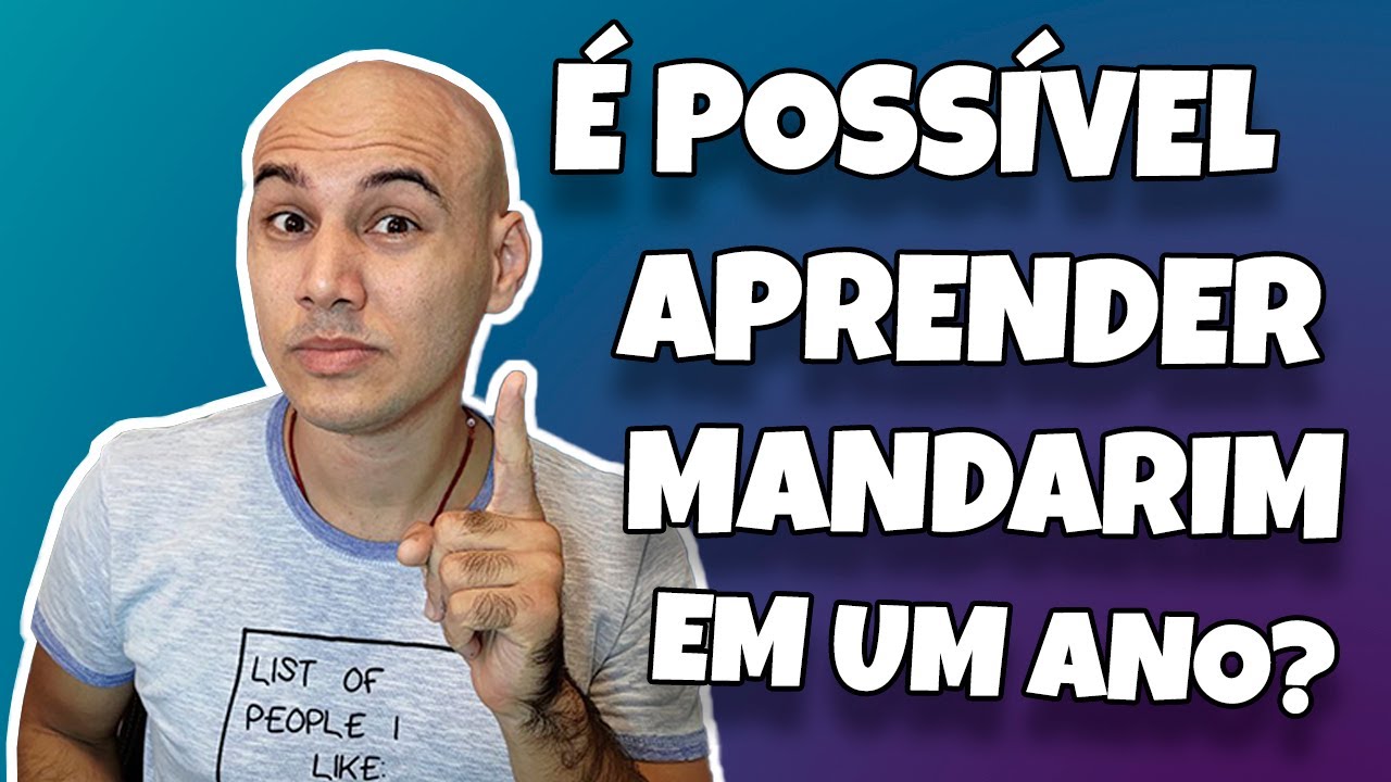 É possível aprender mandarim em 1 ano?