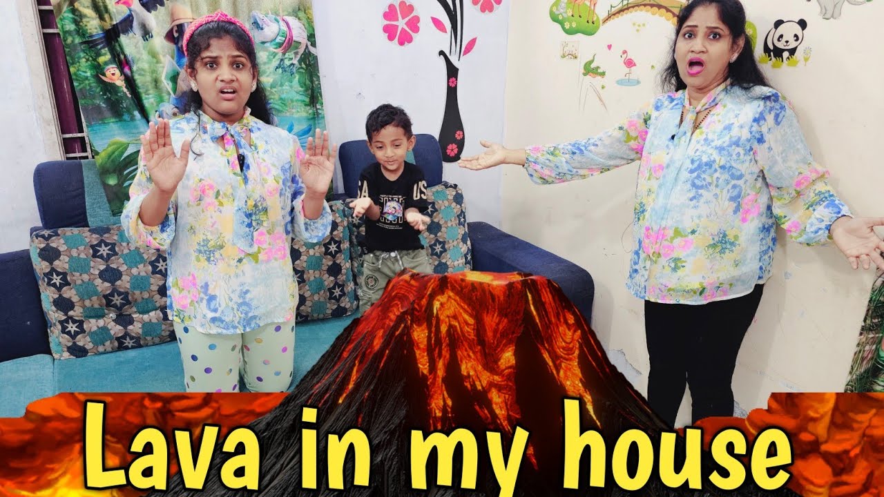 Lava in my house 🏠 | comedy video | funny video | Prabhu Sarala lifestyle