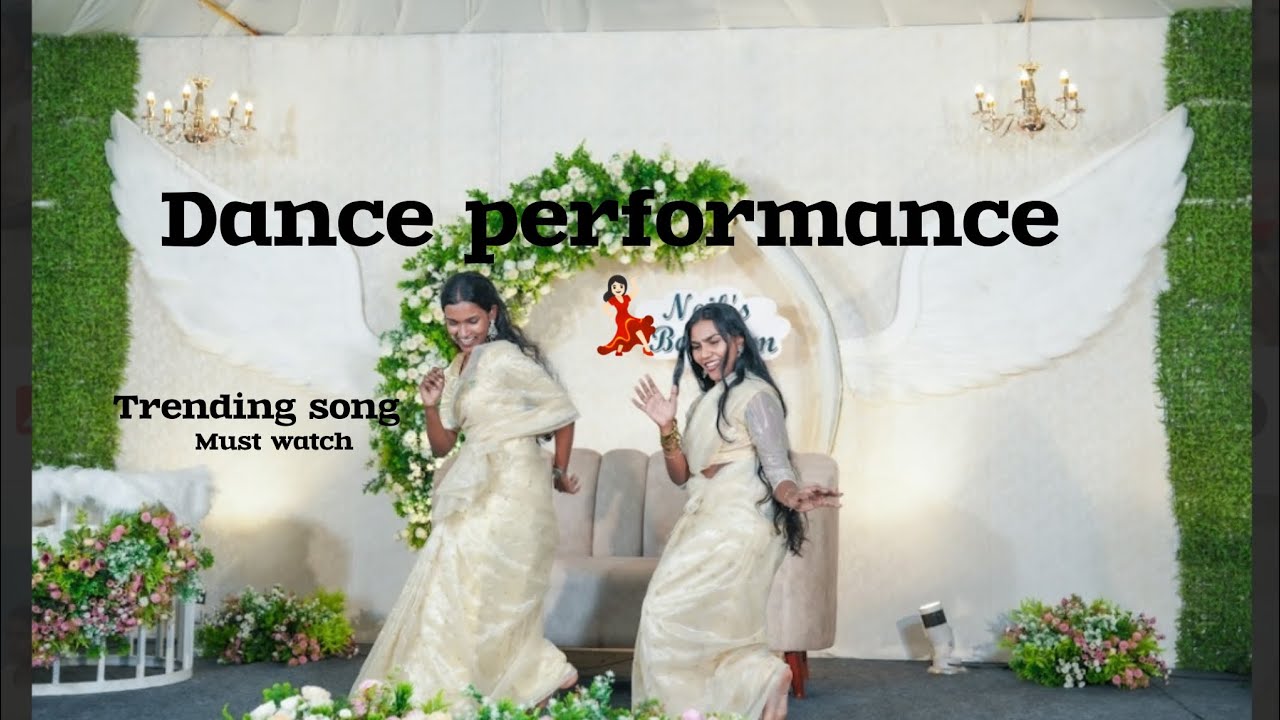 Dance performance at a  baptism ❤️‍🔥