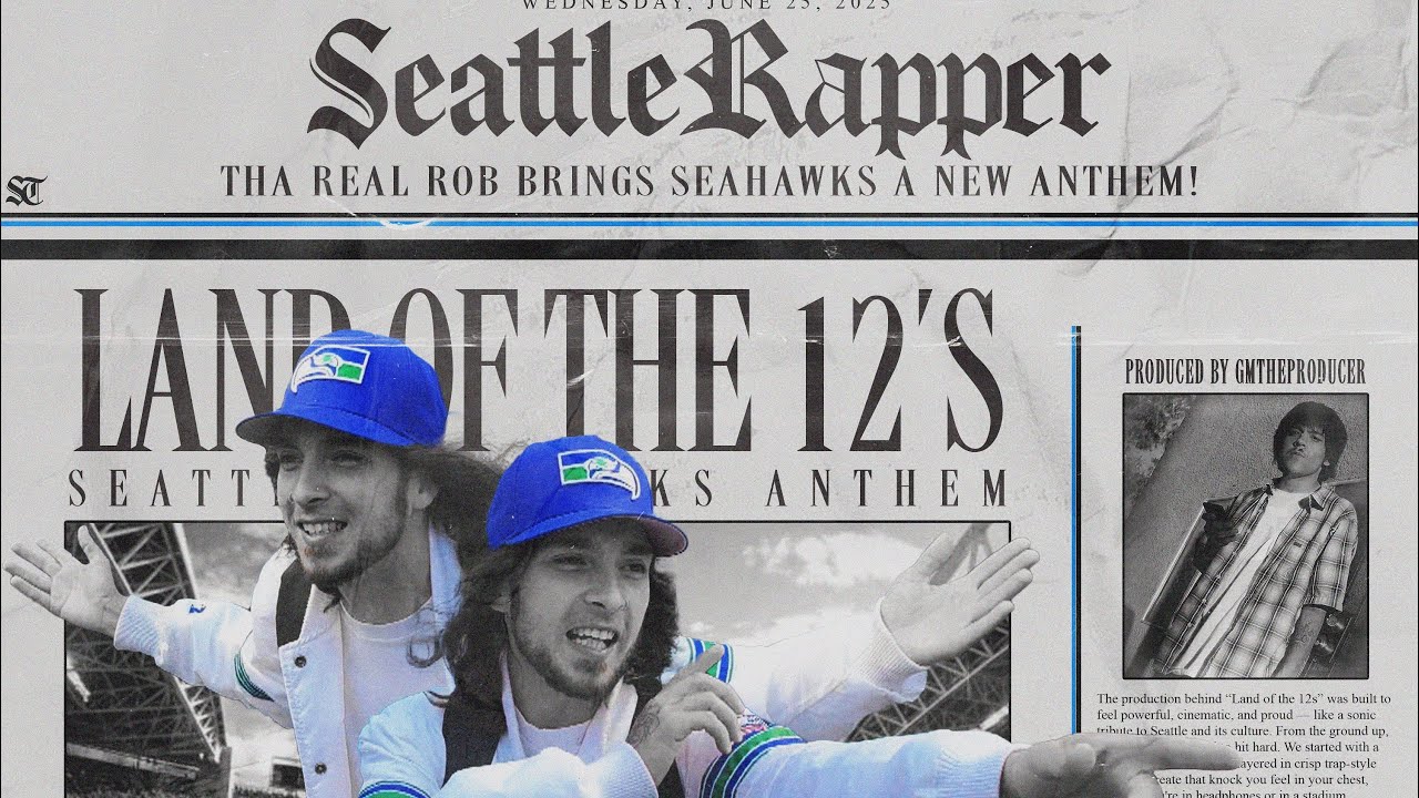 Tha Real Rob - Land of the 12s @Seahawks Anthem