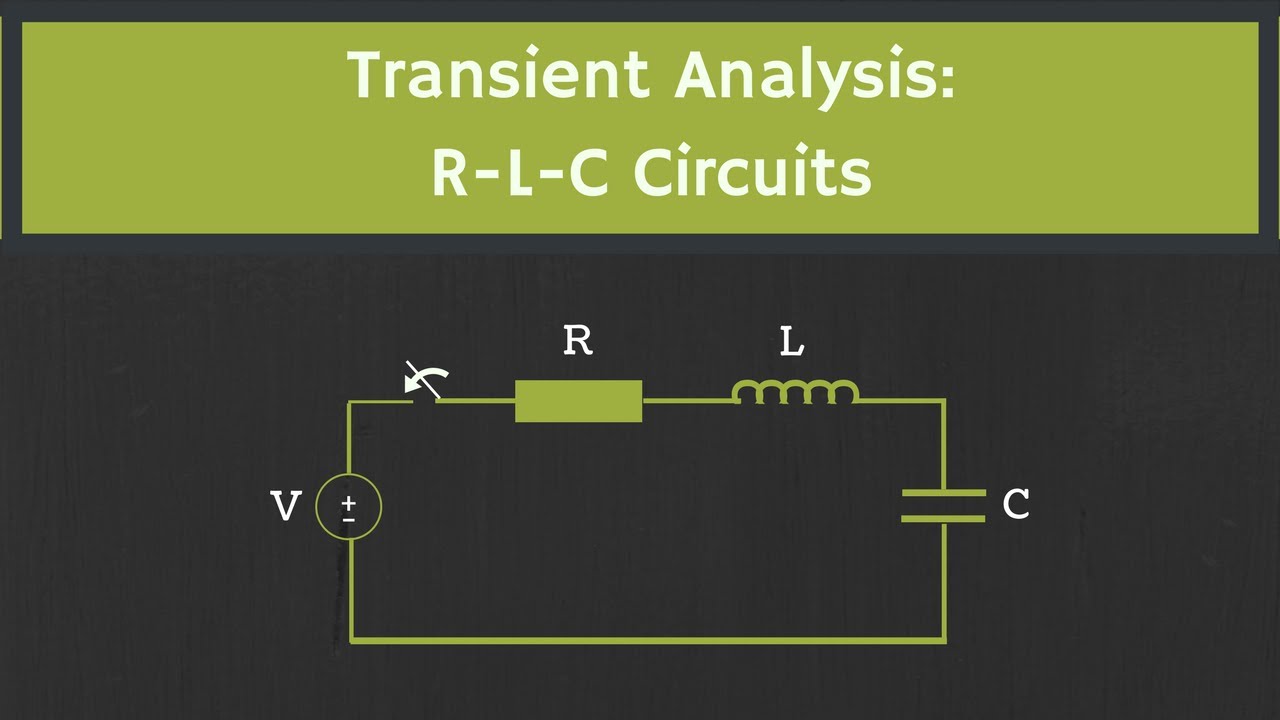 Transient Analysis of the RLC Circuit (with Examples)