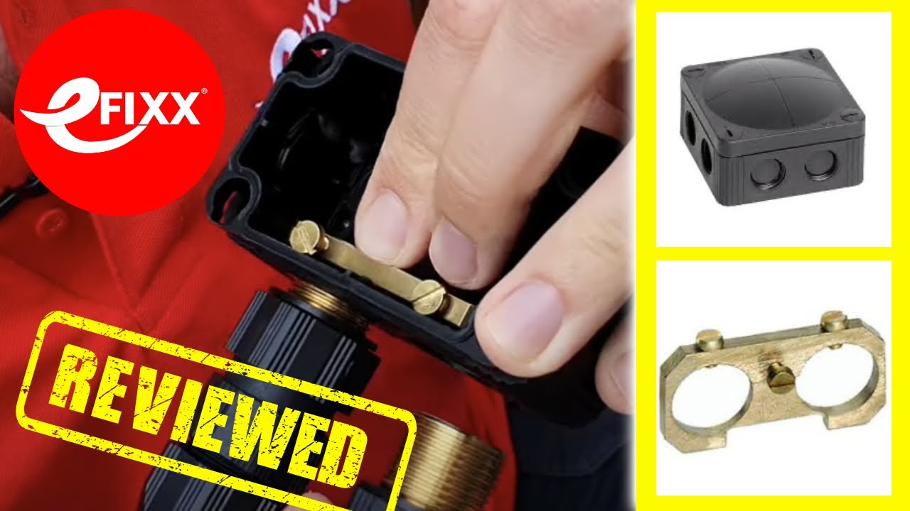 REVIEWED: IP66 Wiska Combi Box and earth clamp bar.