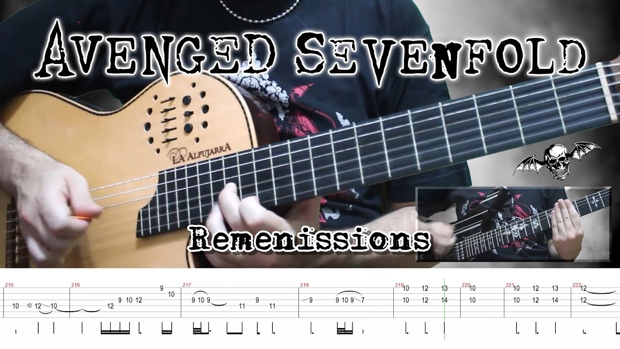 Avenged Sevenfold - Remenissions (Guitar Cover + TABS)