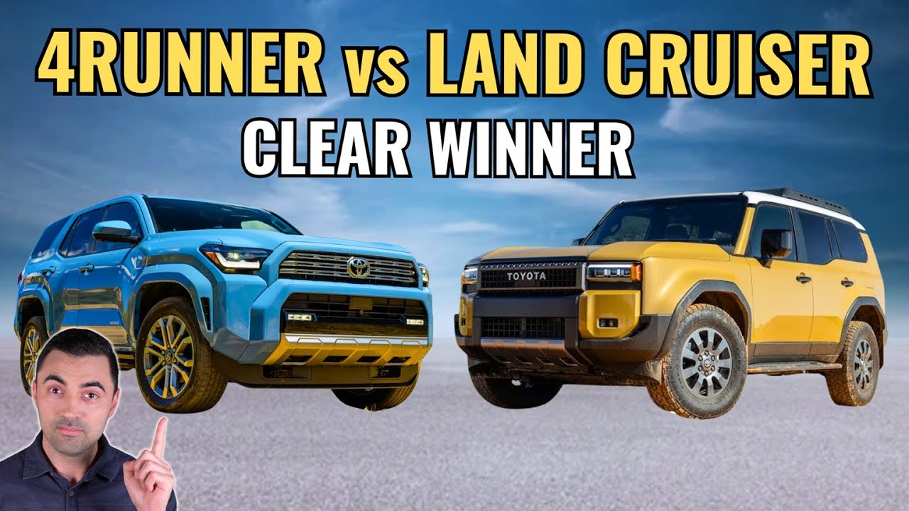 2025 Toyota 4Runner VS Land Cruiser Review || Which One Wins?