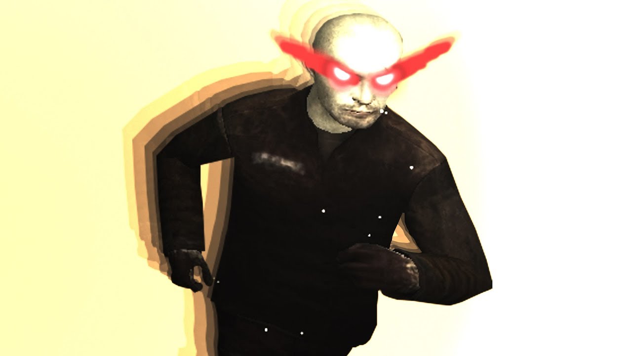 ЛЫСЫЙ ДОГОНЯЕТ (Gmod: Страшные карты)