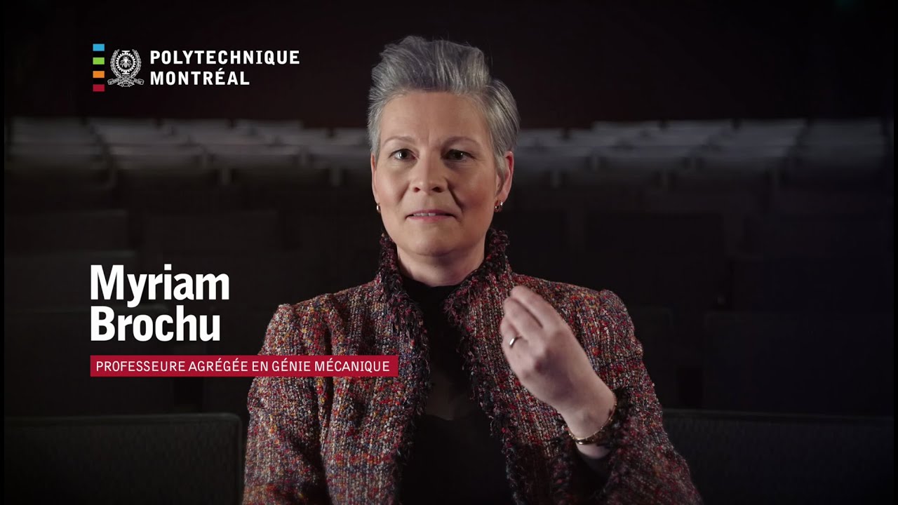 40 femmes/40 semaines | Myriam Brochu, professeure en génie mécanique