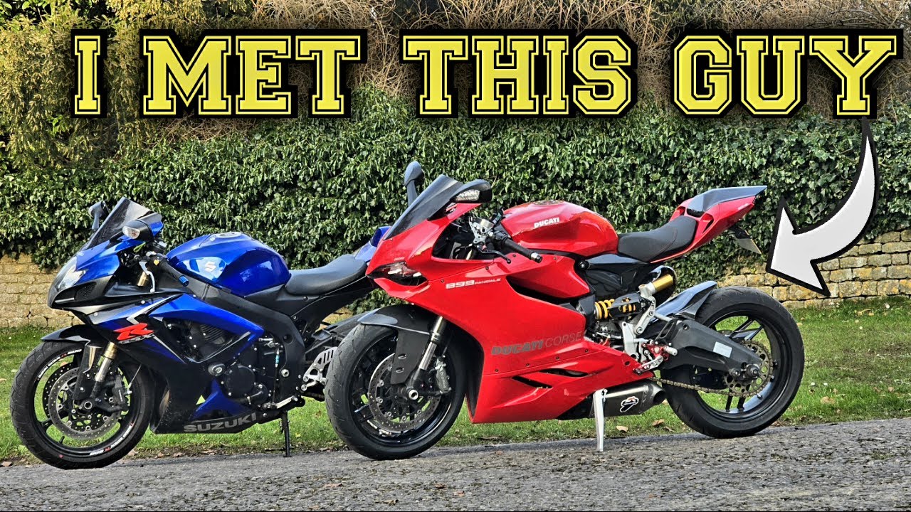 Dual POV Ride: A Day with the GSXR 600 K7 and Ducati 899 Panigale Side by Side