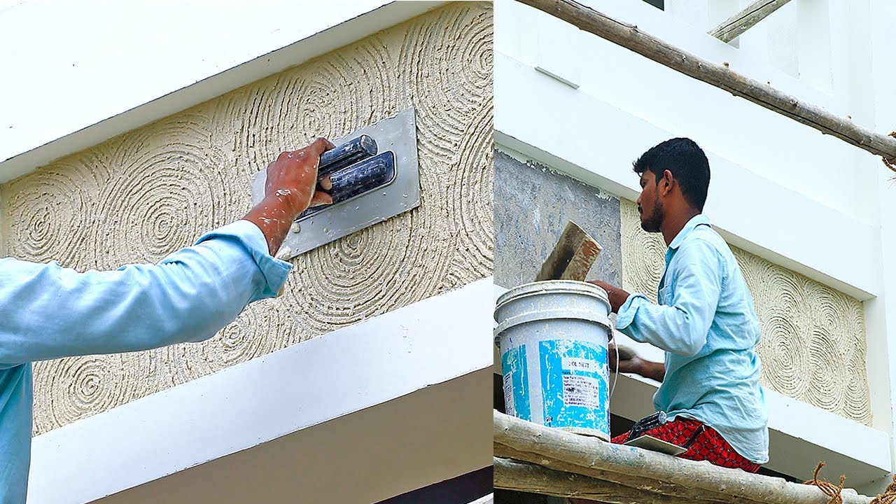 New Model texture design for Exterior | how to texture outside walls