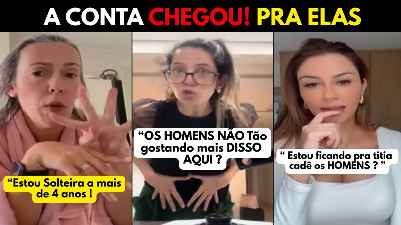 A CONTA DAS COROAS 40 anos chegou! OS HOMENS ESTÃO SUMINDO DA VIDA DELAS 