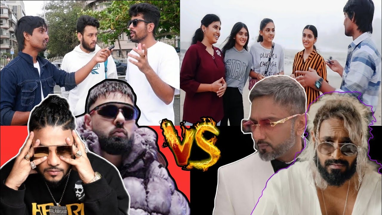 Which Team is better | Raftaar & Badshah VS Emiway bantai & Yo Yo Honey singh, Public Reaction glory