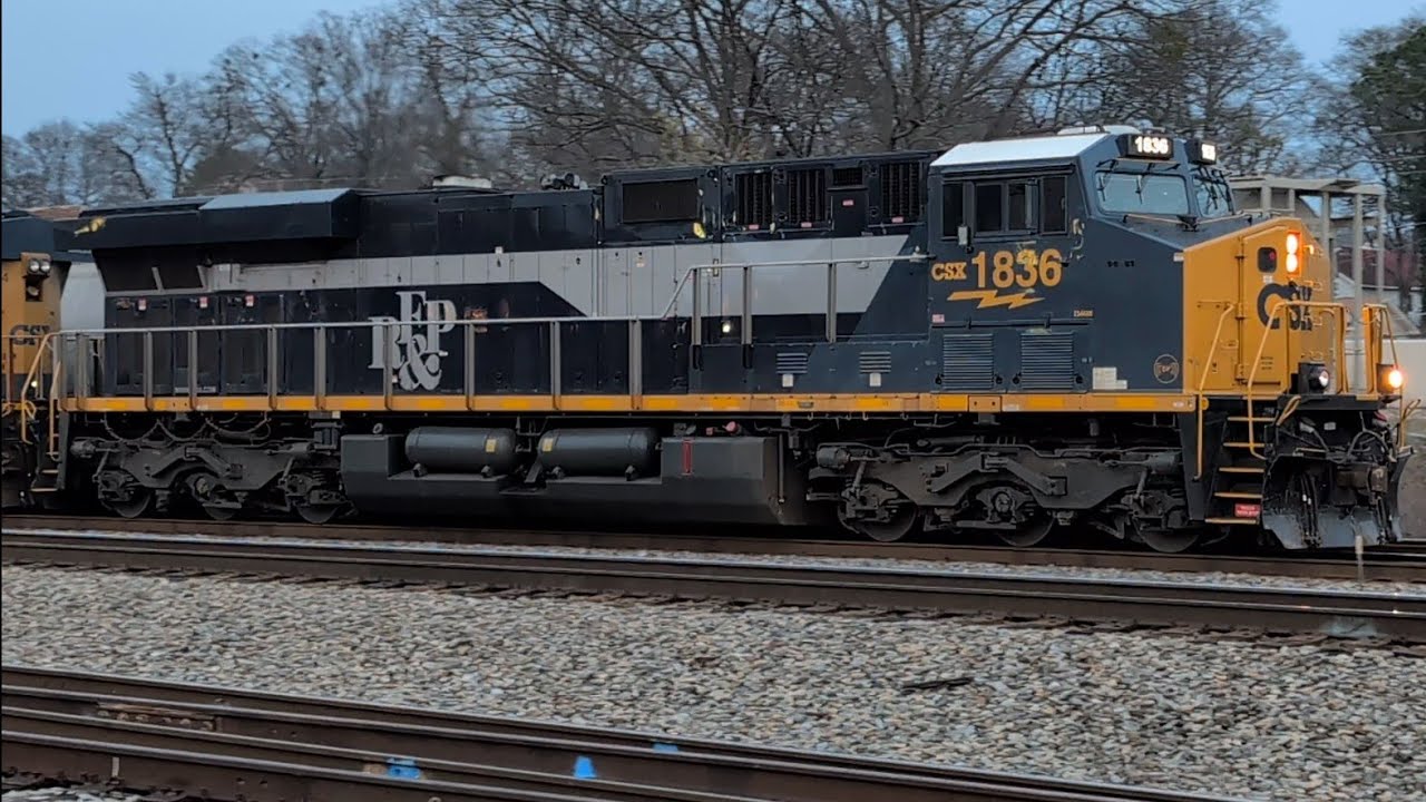 It's live. A Heritage Locomotive Event along CSX & NS main lines w/our mobile rail cam. #railfan