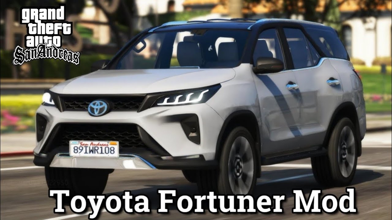 Toyota Fortuner Legender V2 High Quality |  | Gta Sa Android | Aryan Mods YT ❤️