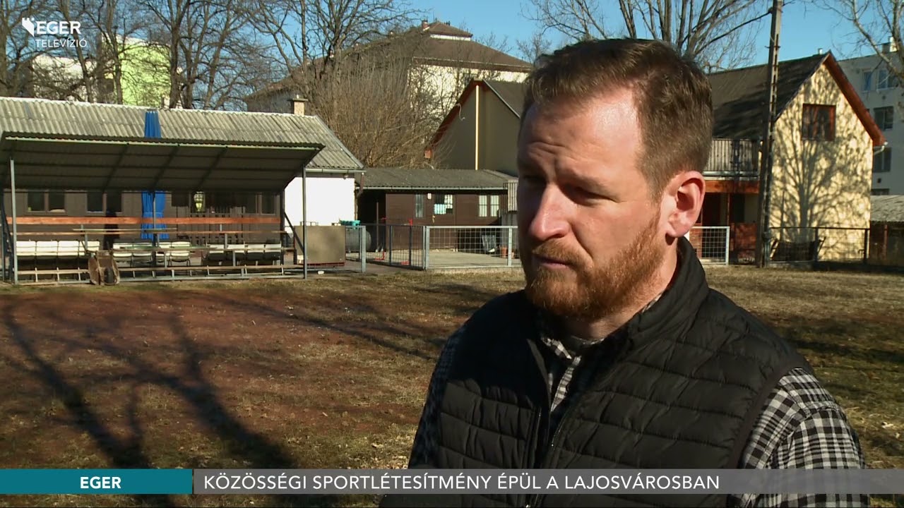 Bringapark &ndash; K&ouml;z&ouml;ss&eacute;gi sportl&eacute;tes&iacute;tm&eacute;ny &eacute;p&uuml;l a Lajosv&aacute;rosban - 2022.02.09.