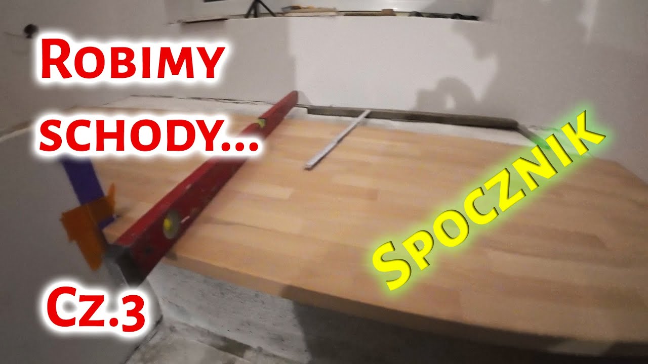 #109 Jak zrobić samemu schody? Sklejam spocznik #schody #budowadomusamemu