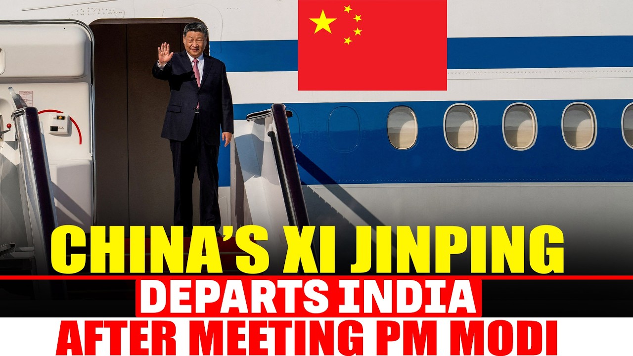 LIVE: Chinese Prez Xi Jinping Departs Delhi, India After BRICS Summit, Heads Back to China I PM Modi
