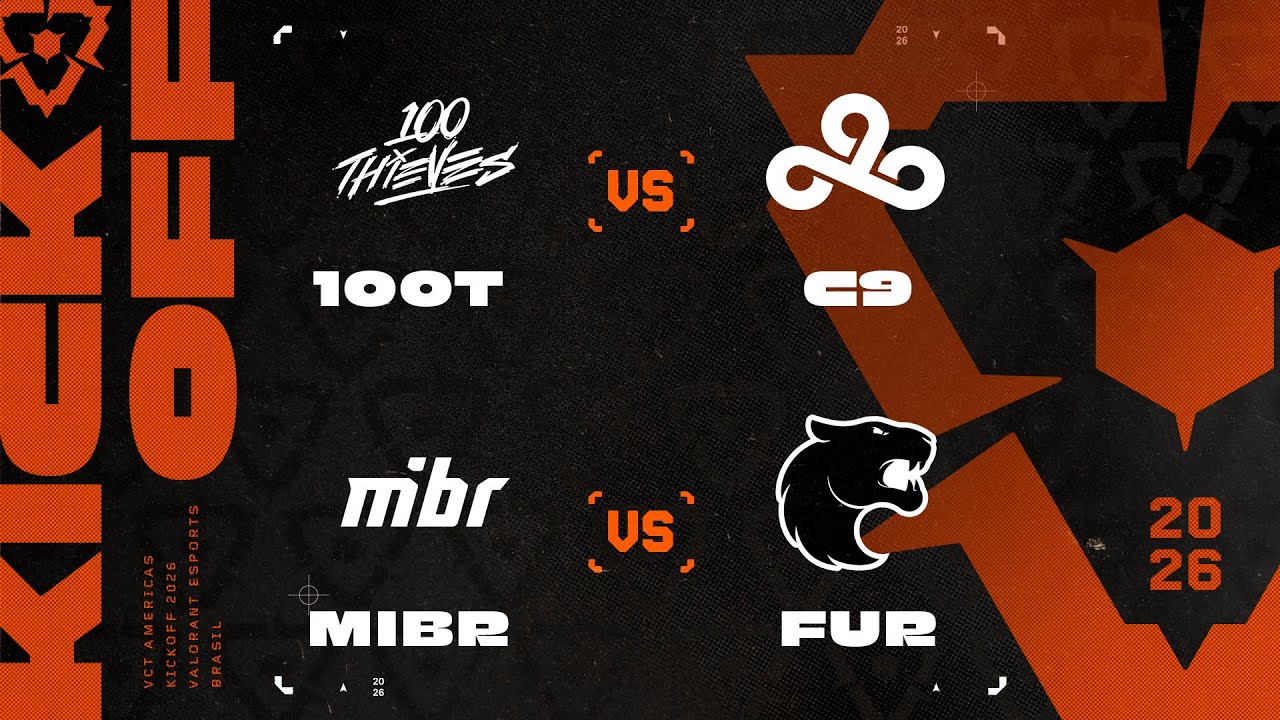 100T 0x0 C9 | VCT Americas Kickoff | Semana 5 - Dia 1