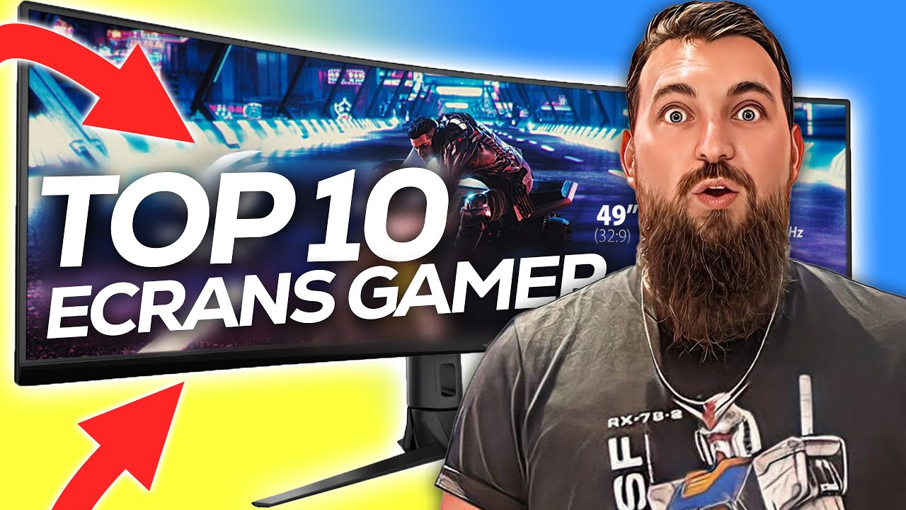 TOP 10 MEILLEURS ECRANS PC GAMER & CONSOLE