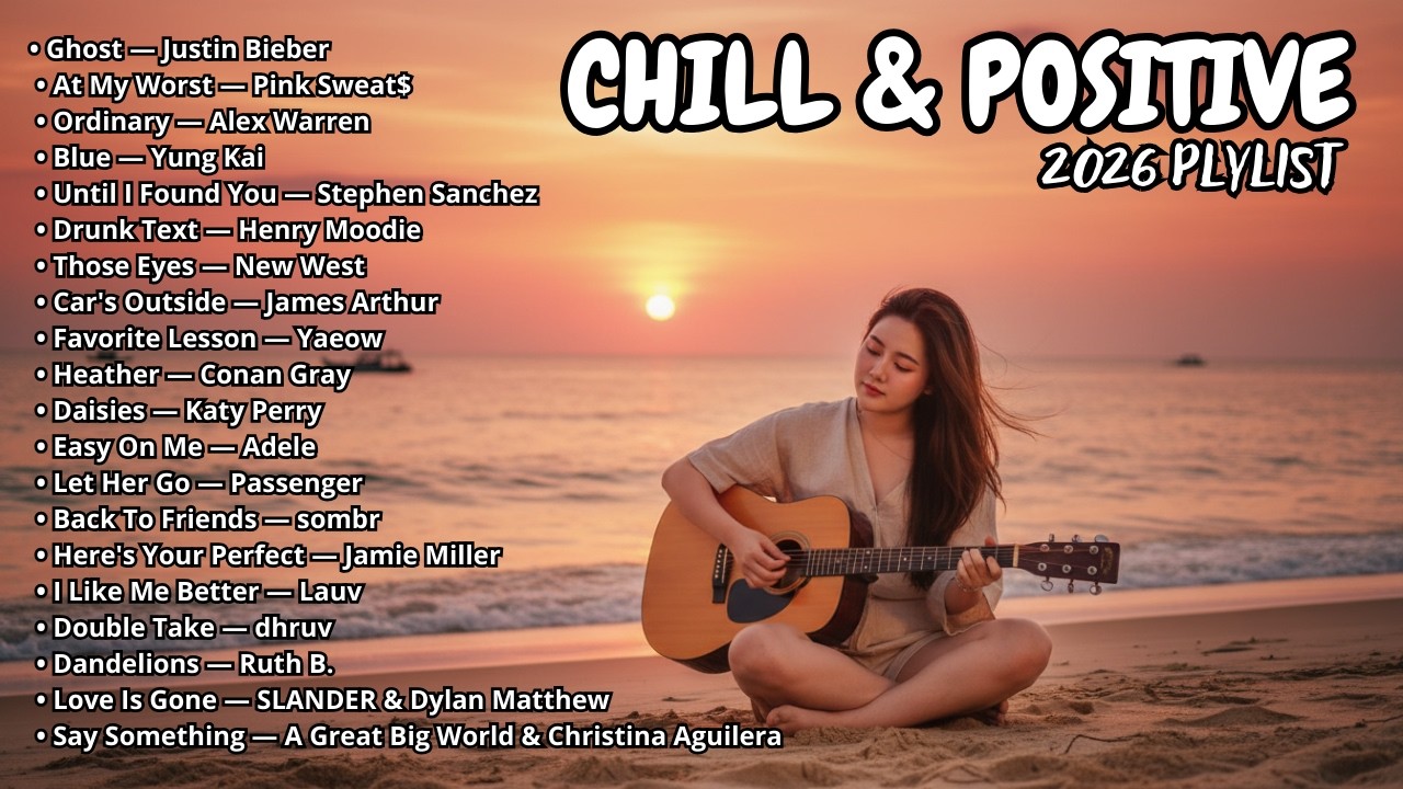 Chill Vibes English Songs💞|| Best Acoustic Love Songs | Slow Romantic English Song ~ Ghost, Ordinary