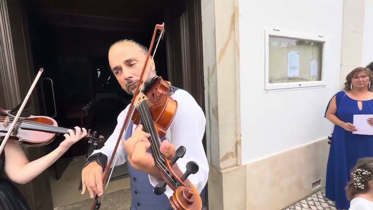 Dueto de violinistas NF produções 