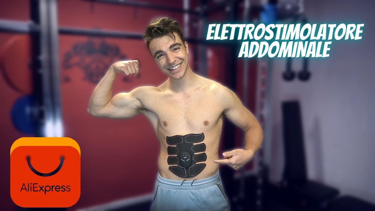 PROVO L'ELETTROSTIMOLATORE PER ADDOMINALI, è davvero EFFICACE??🤔