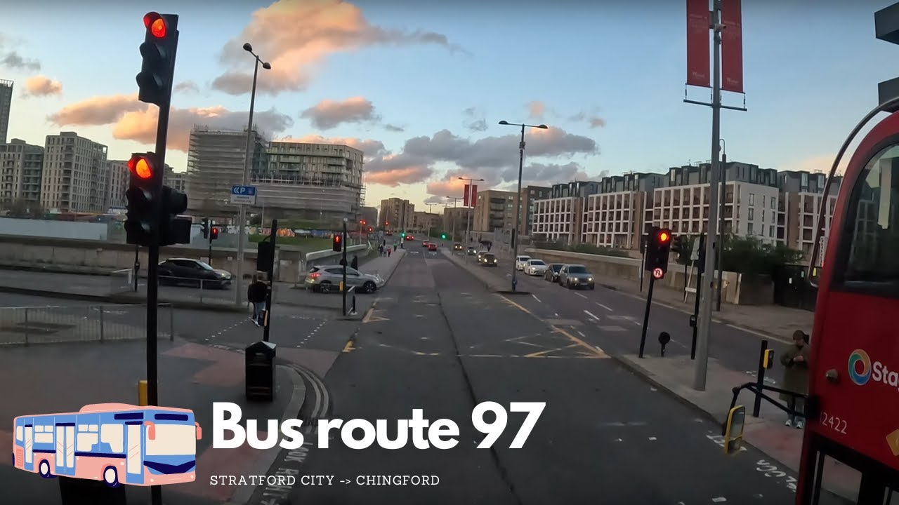 🚌 97 full bus route (Stratford City - Chingford)