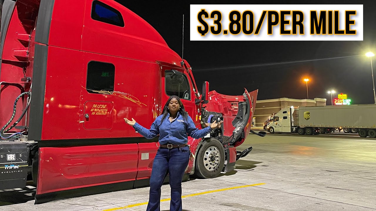 Dispatched On A $3.80 Per Mile Load From Coca Cola