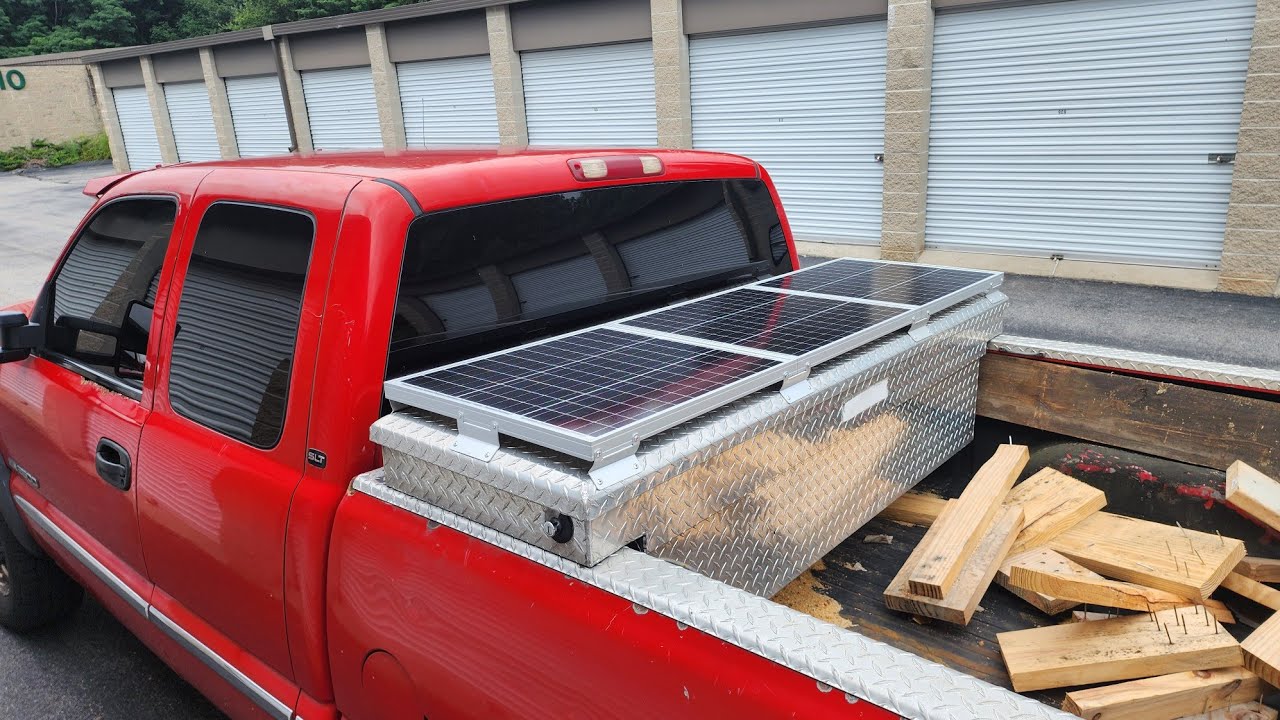 Solar Powered Truck Bed Toolbox Build