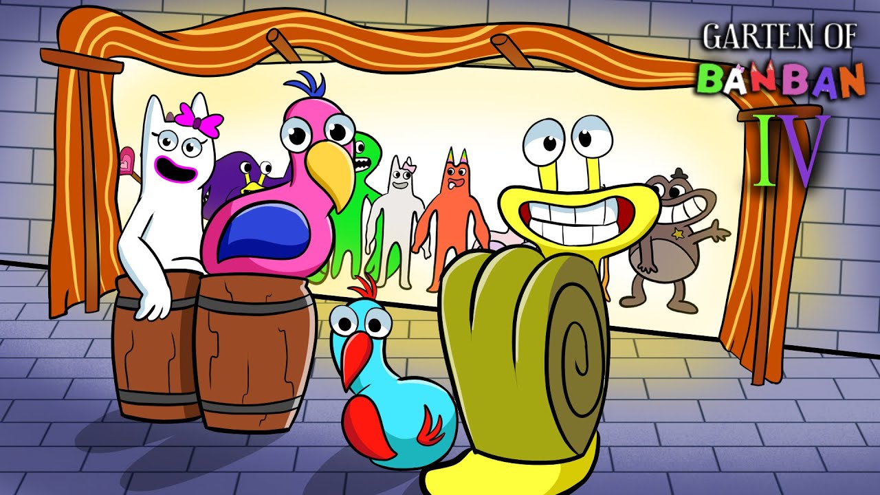 GARTEN OF BANBAN CHAPTER 4... New SECRET CHARACTERS!?