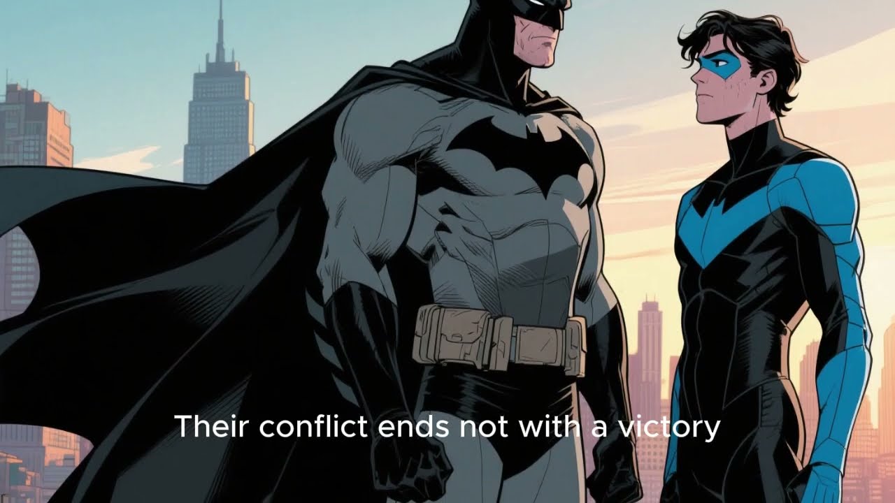 Beyond the Cave: Batman vs Nightwing – Gotham’s Ideological Clash