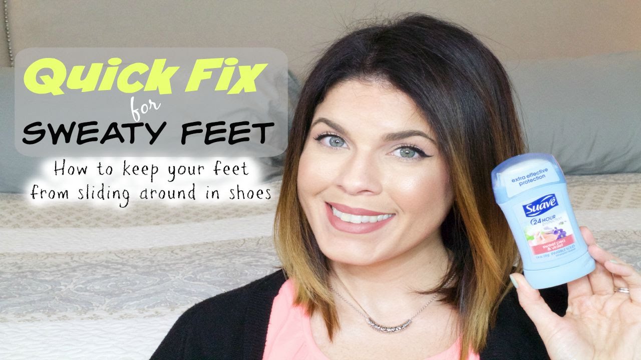 How to Stop Foot Sweat | Quick Tip